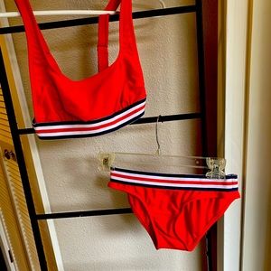 Two piece swim suite